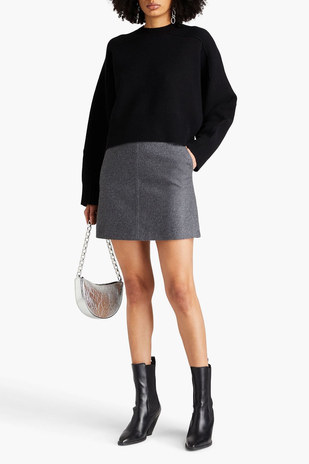 RAG & BONE كنزة رياضية “بريدجت” مصنوعة من مزيج الصوف
