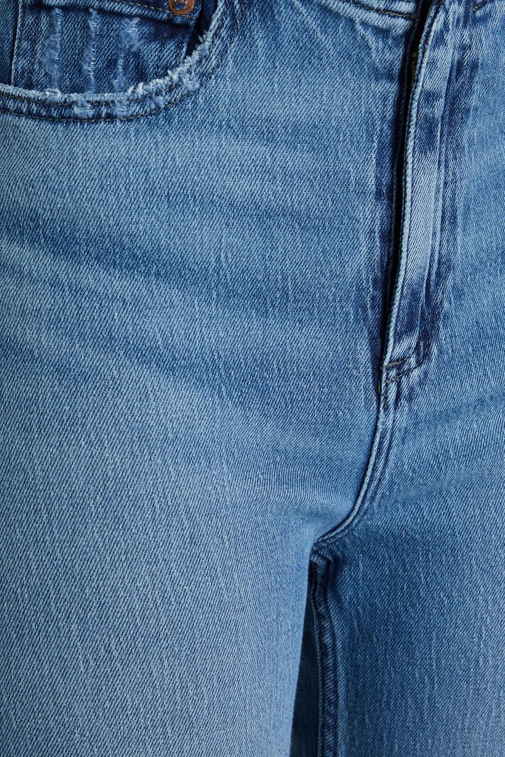 RAG & BONE جينز “بيتون” بقصّة بوت كت وخصر متوسط الارتفاع وبتأثير معتق