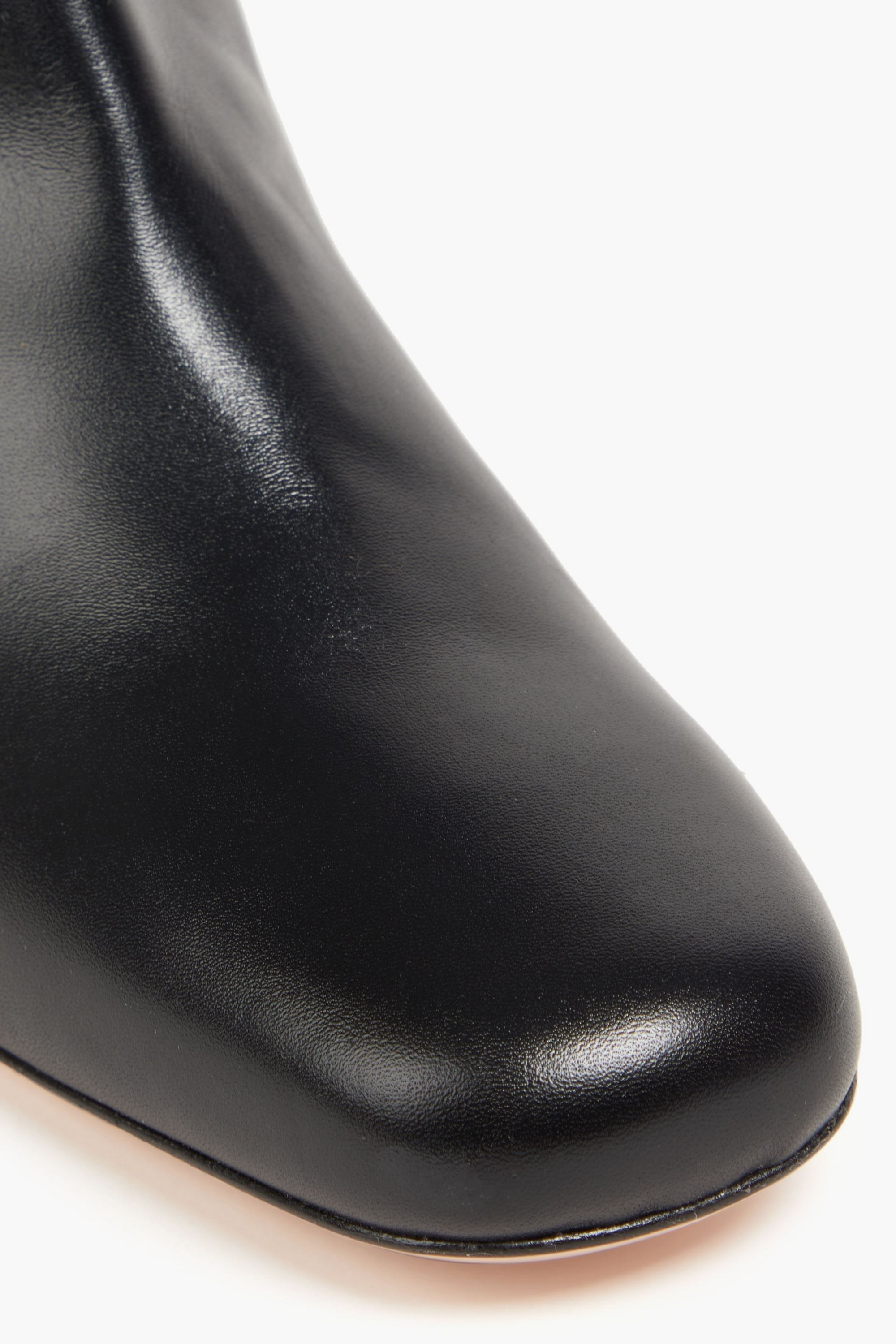 ROGER VIVIER Tres Vivier buckle-embellished leather knee boots