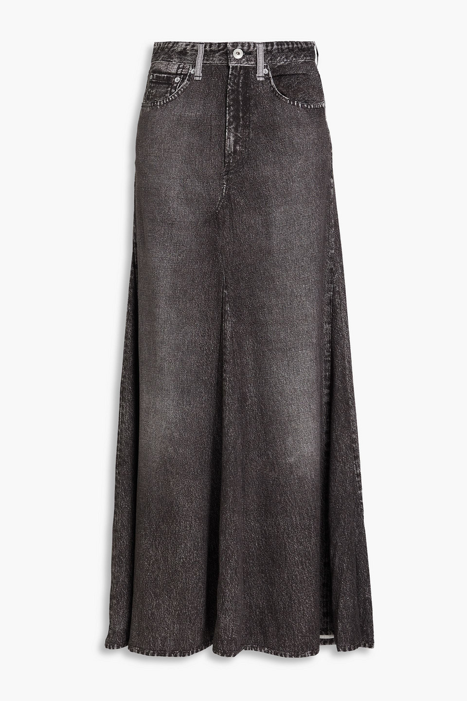 RAG & BONE PRINTED TENCEL MAXI SKIRT