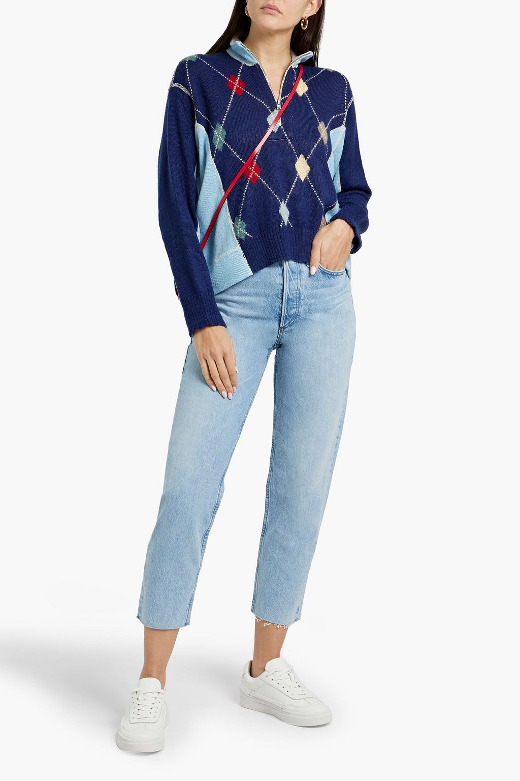 RAG & BONE Cropped high-rise slim-leg jeans