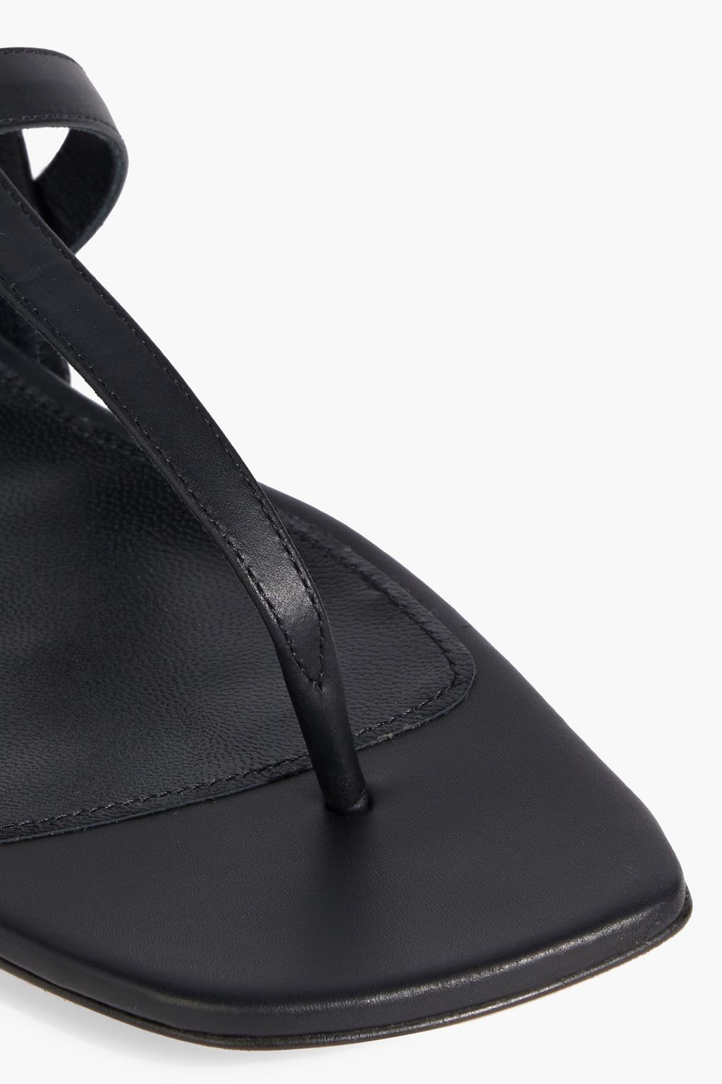 SERGIO ROSSI sr Nora buckled leather slingback sandals