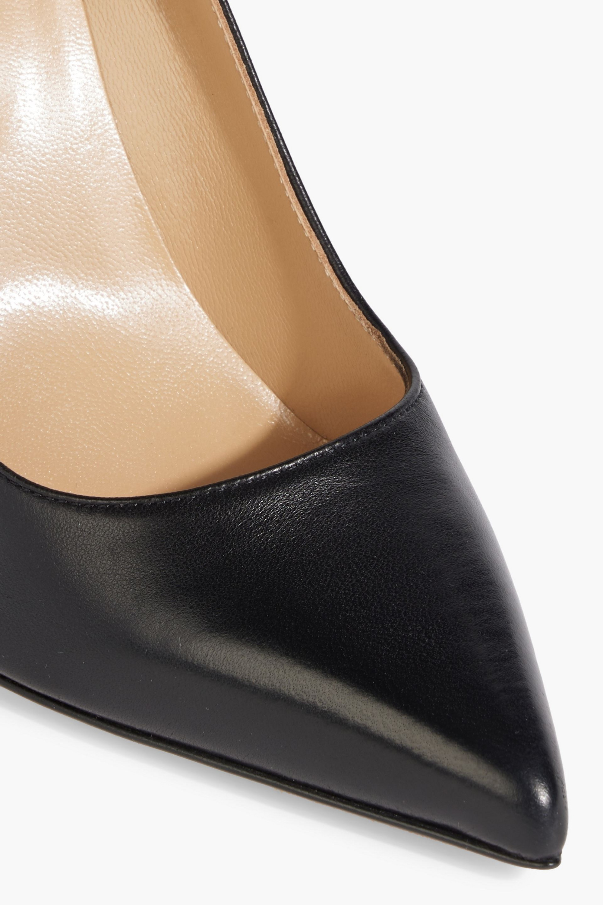 SERGIO ROSSI New Secret 105 leather pumps
