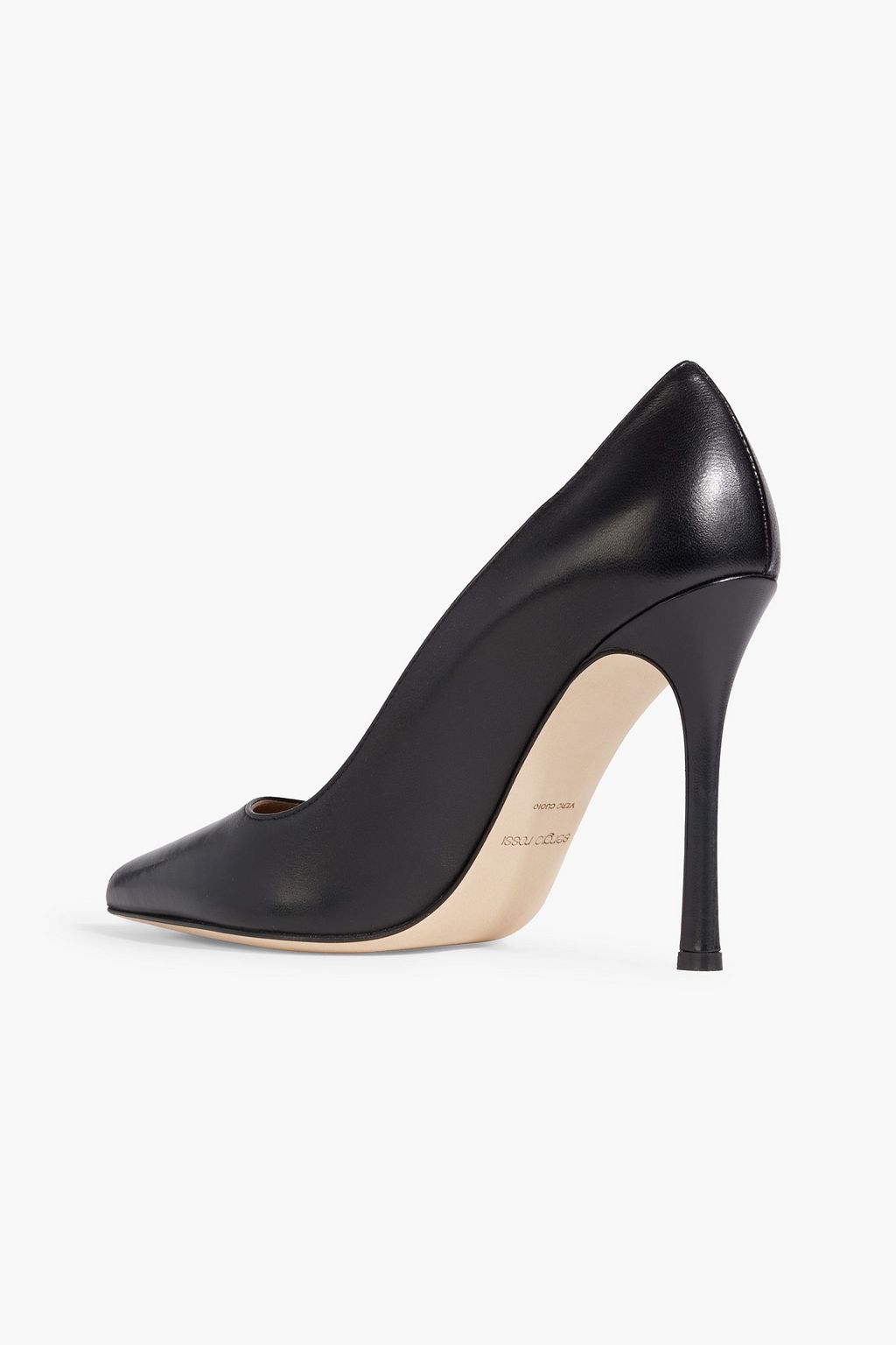 SERGIO ROSSI New Secret 105 leather pumps