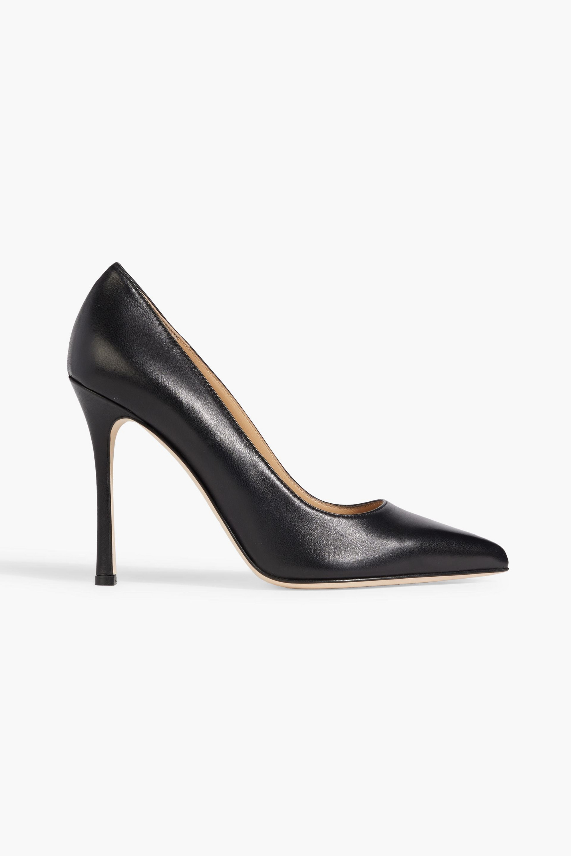 SERGIO ROSSI New Secret 105 leather pumps