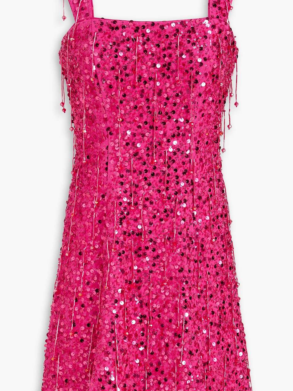 noemi embellished jersey mini dress