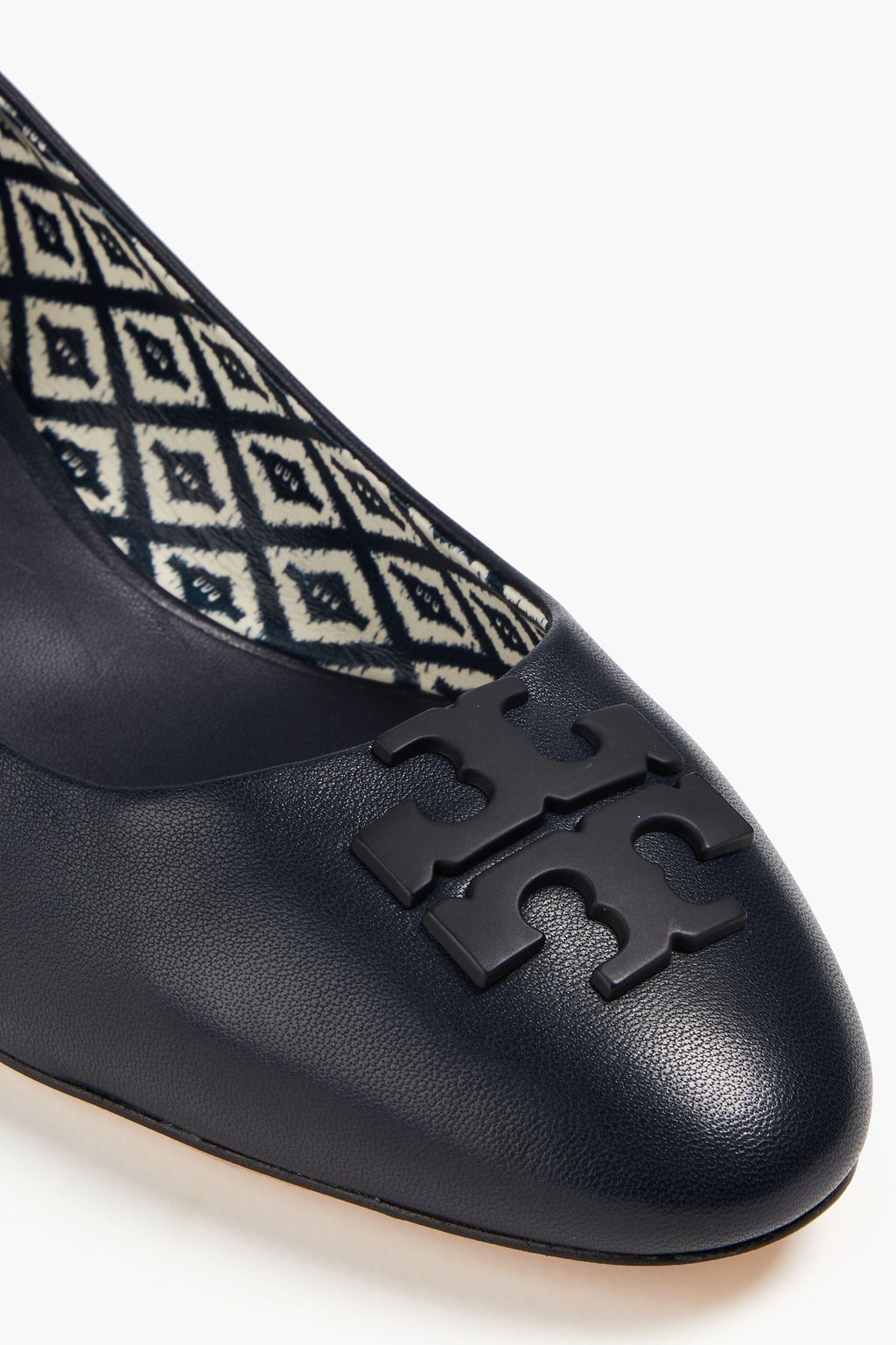 TORY BURCH Raleigh embellished leather pumps