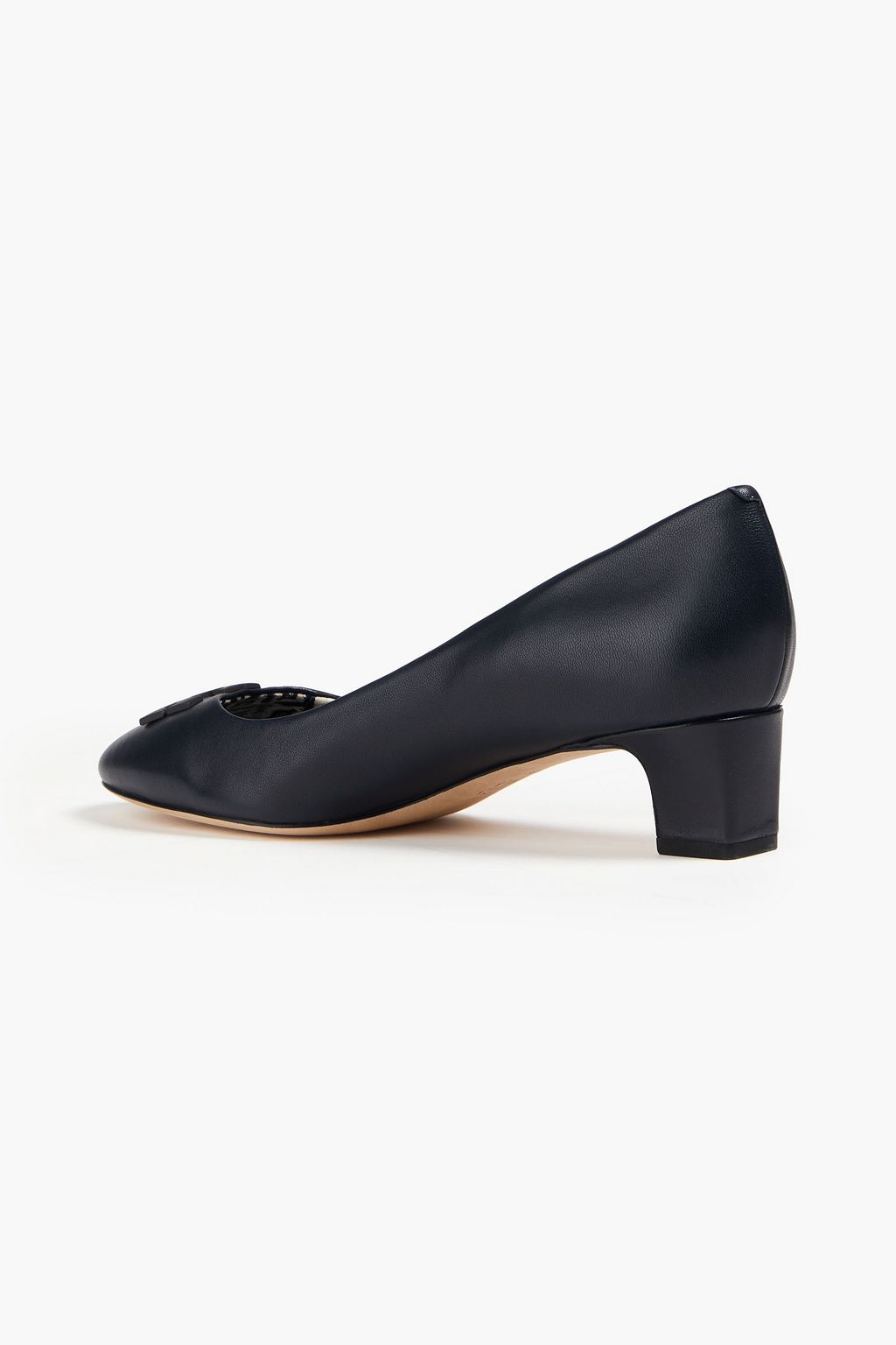 TORY BURCH Raleigh embellished leather pumps