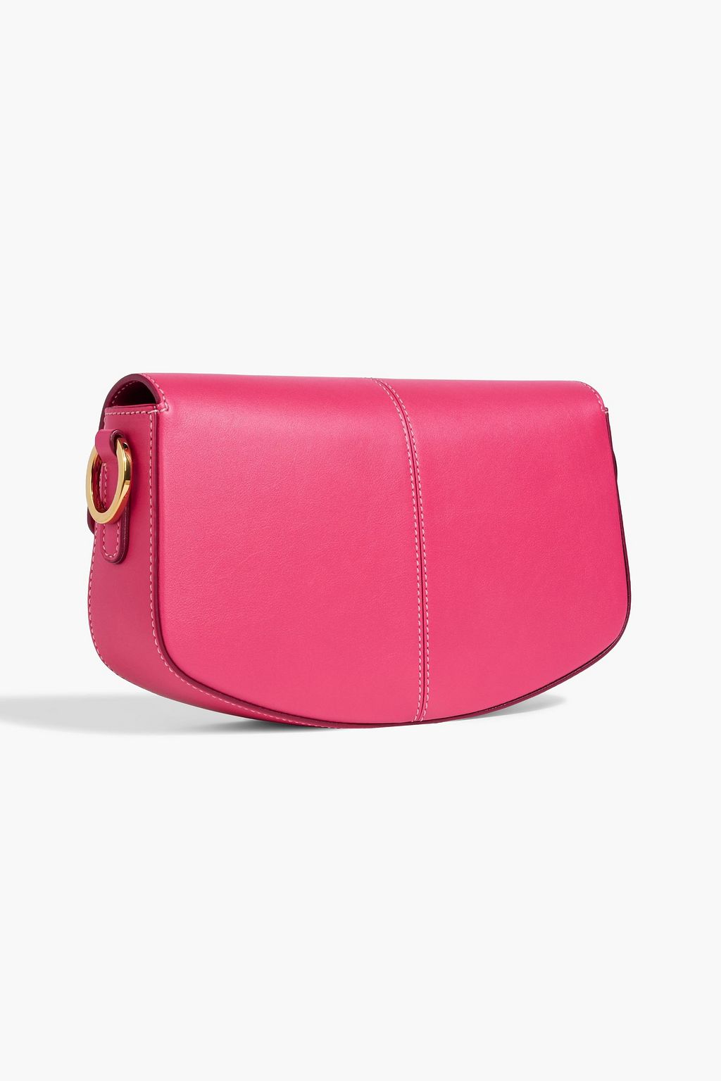 TOD'S C-bag pebbled-leather shoulder bag