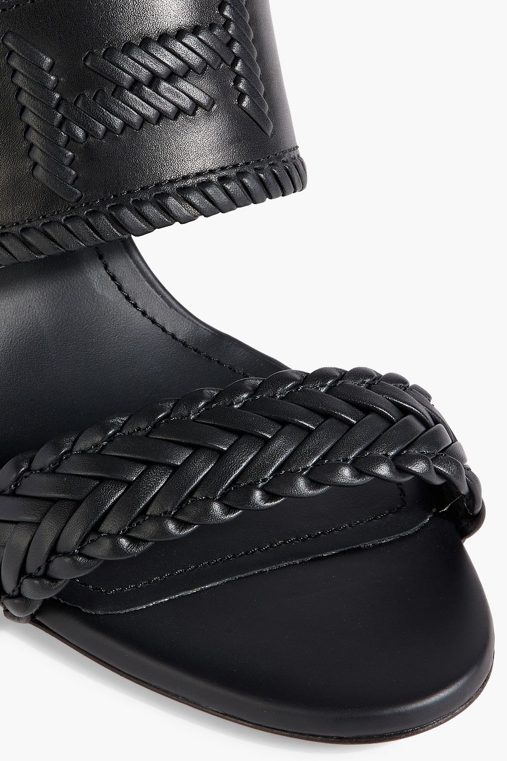 TOD'S Braided leather sandals