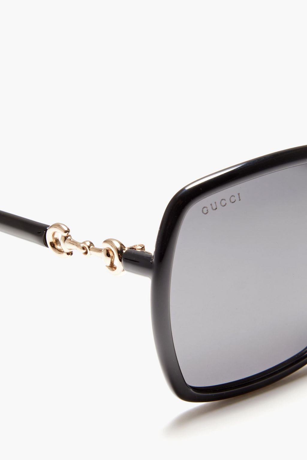 GUCCI 스퀘어 프레임 아세테이트 선글라스