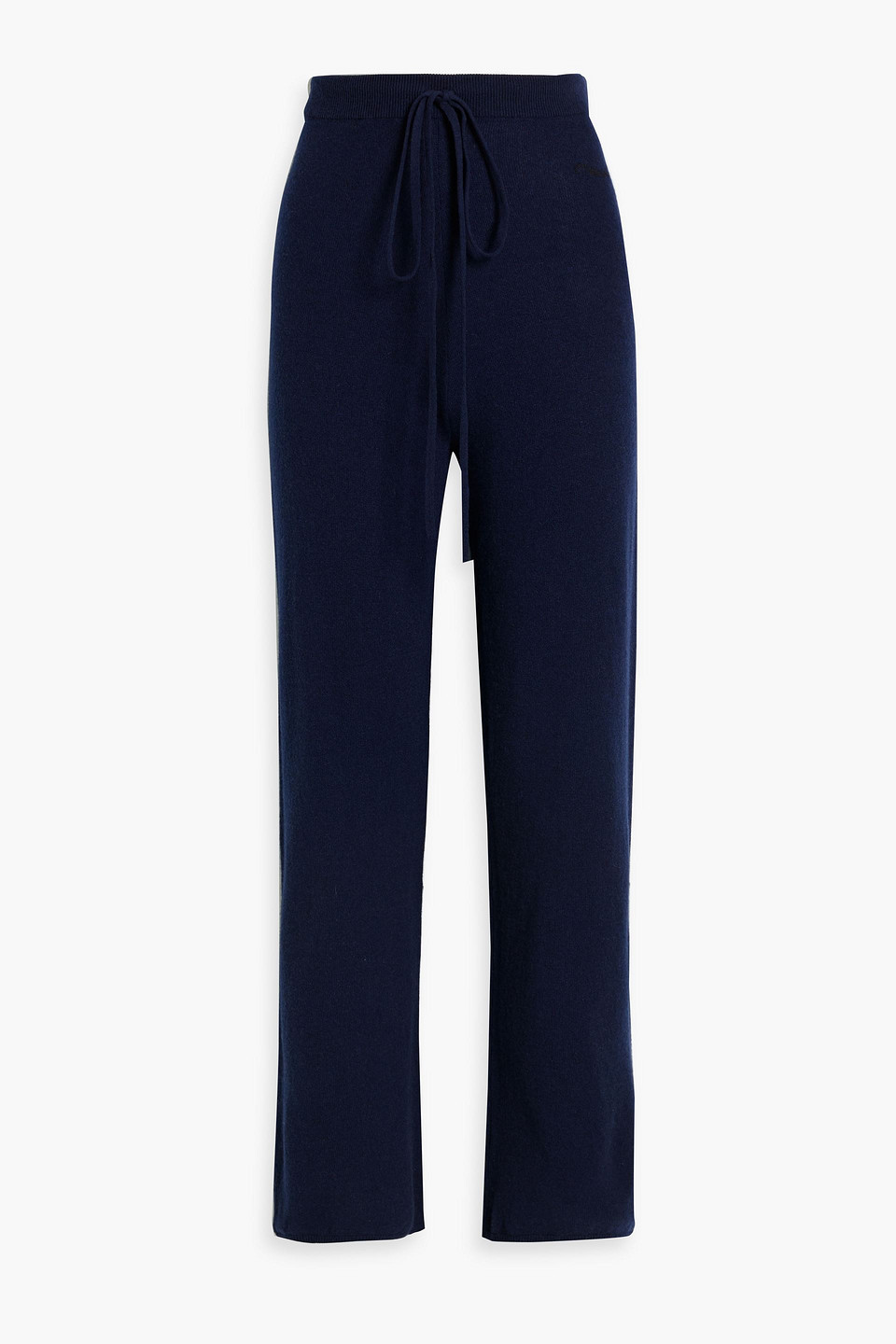 Cashmere straight-leg pants