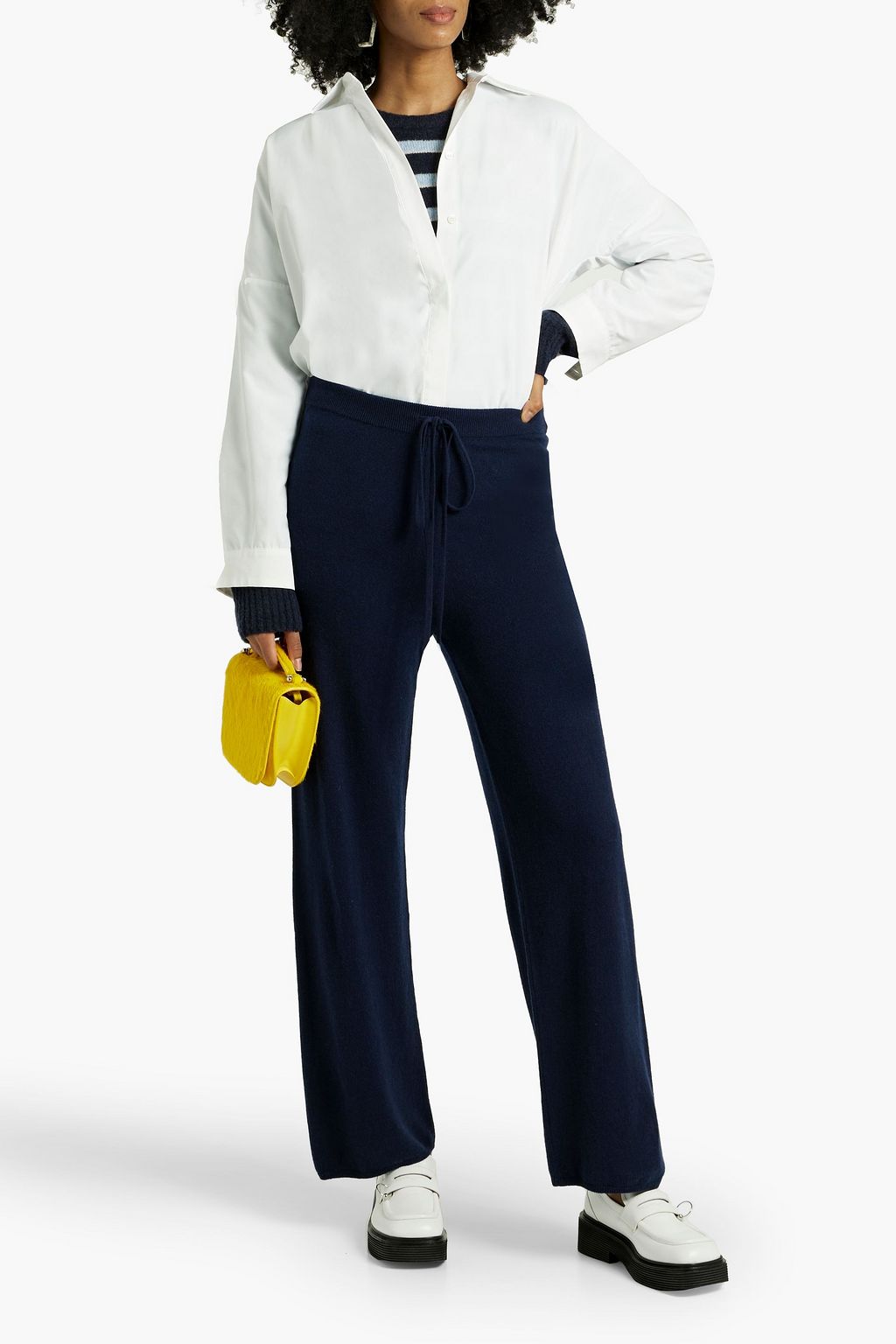 MARNI Cashmere straight-leg pants