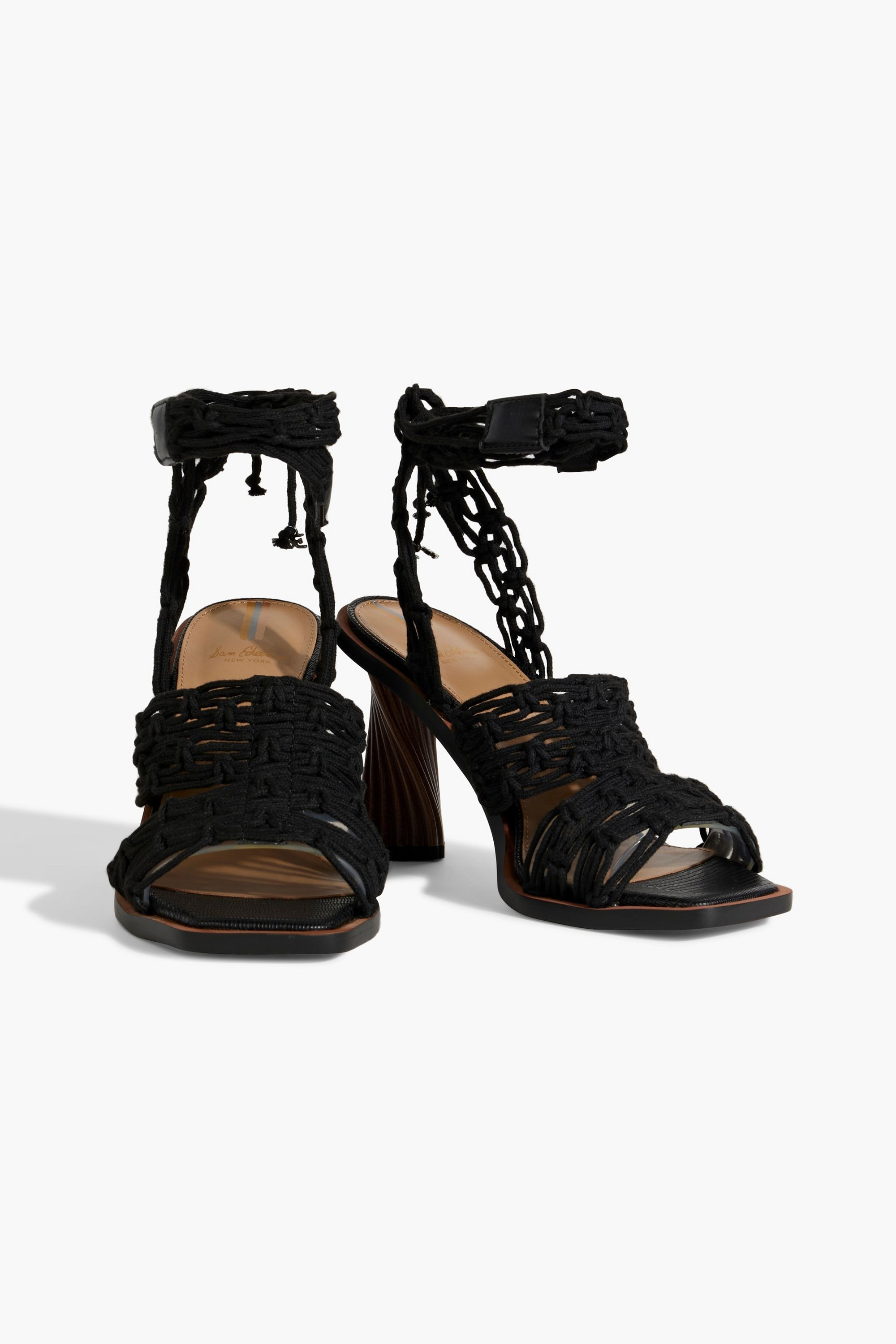 Sam Edelman Harleigh macramé sandals thumbnail