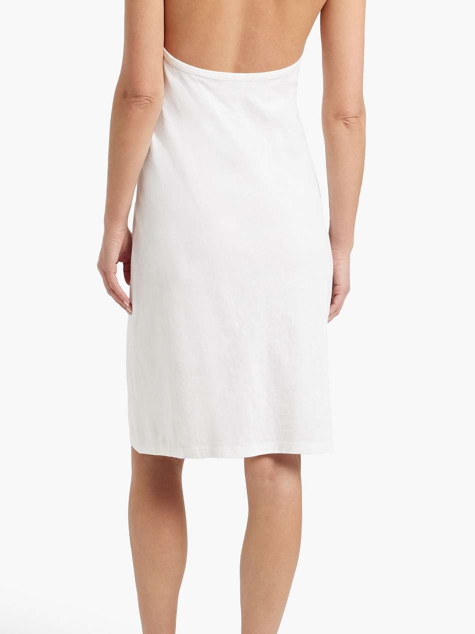 mischa cotton-jersey halterneck dress