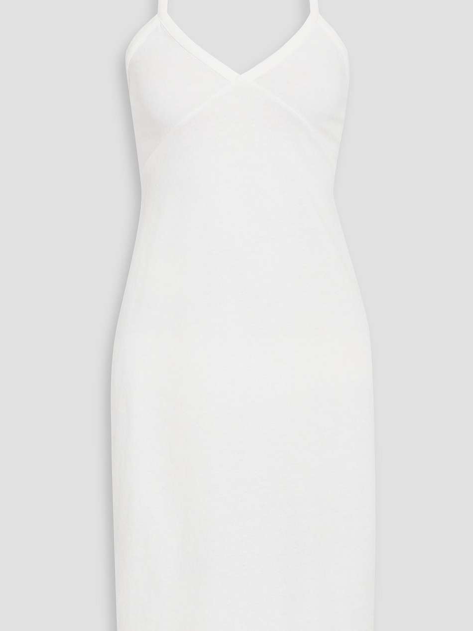 mischa cotton-jersey halterneck dress