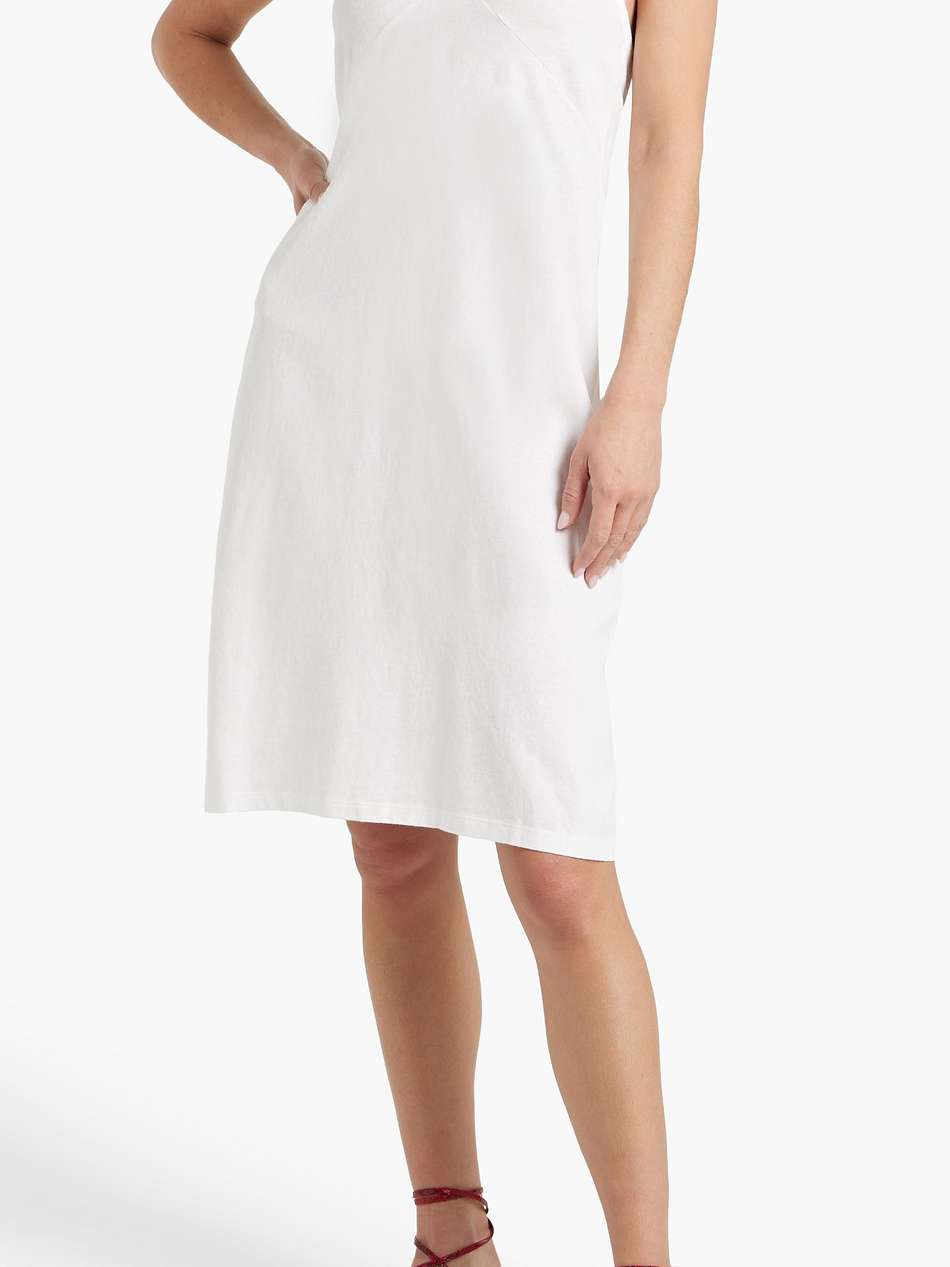 mischa cotton-jersey halterneck dress