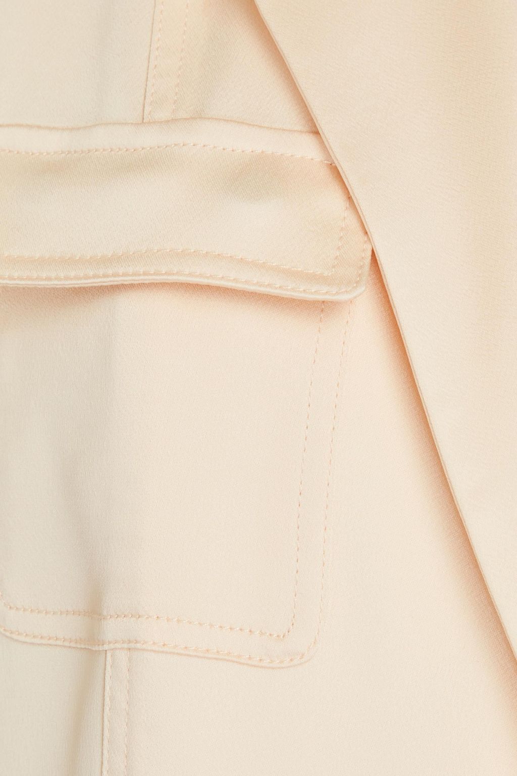 SIMKHAI Haisley belted satin-crepe jumpsuit