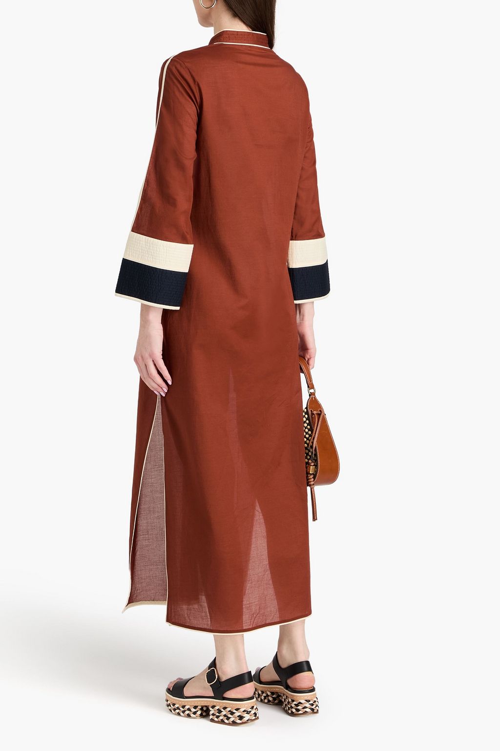 TORY BURCH 코튼 보일 카프탄