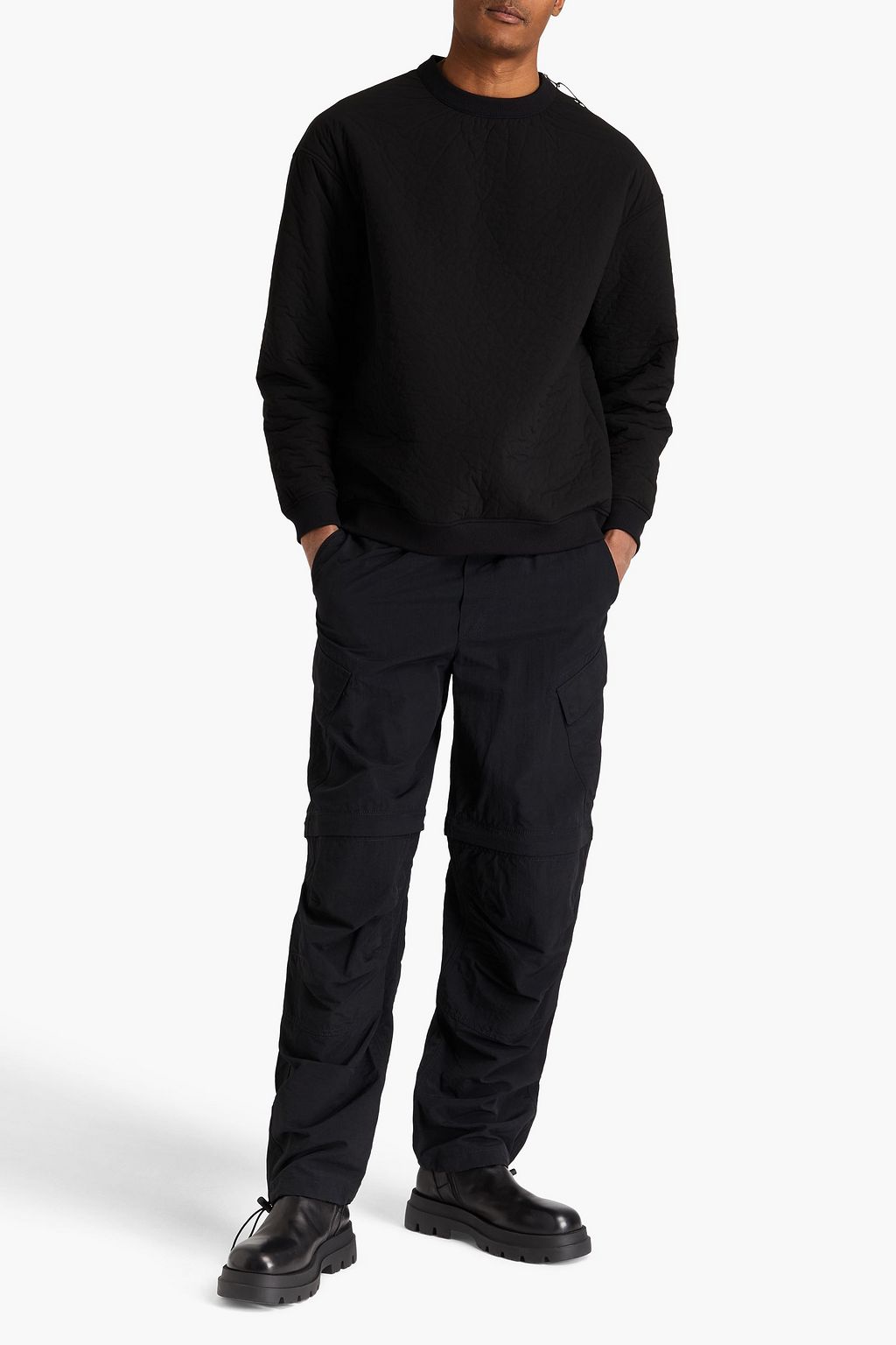 EMPORIO ARMANI Cloqué sweatshirt