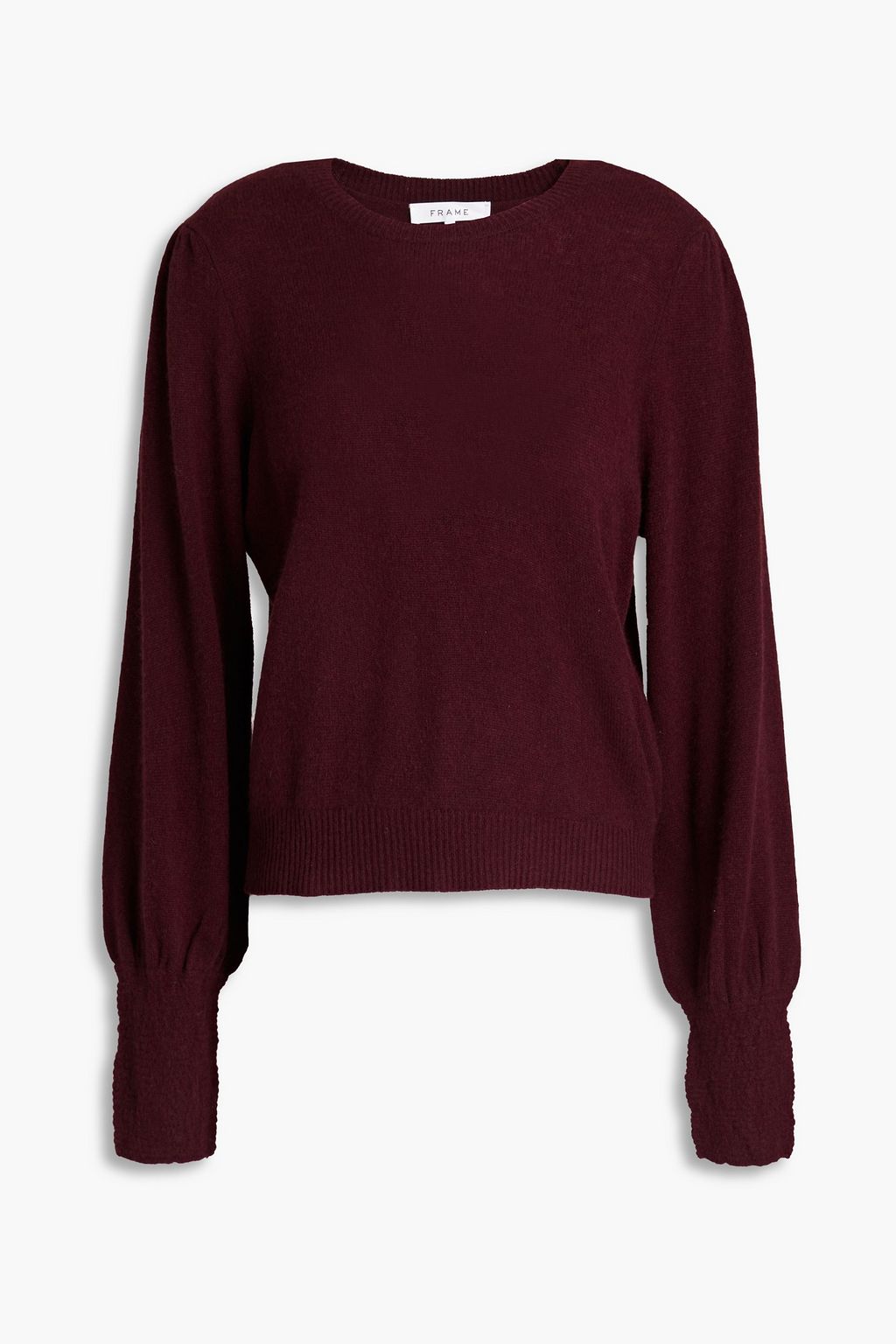 Cashmere sweater burgundy XS