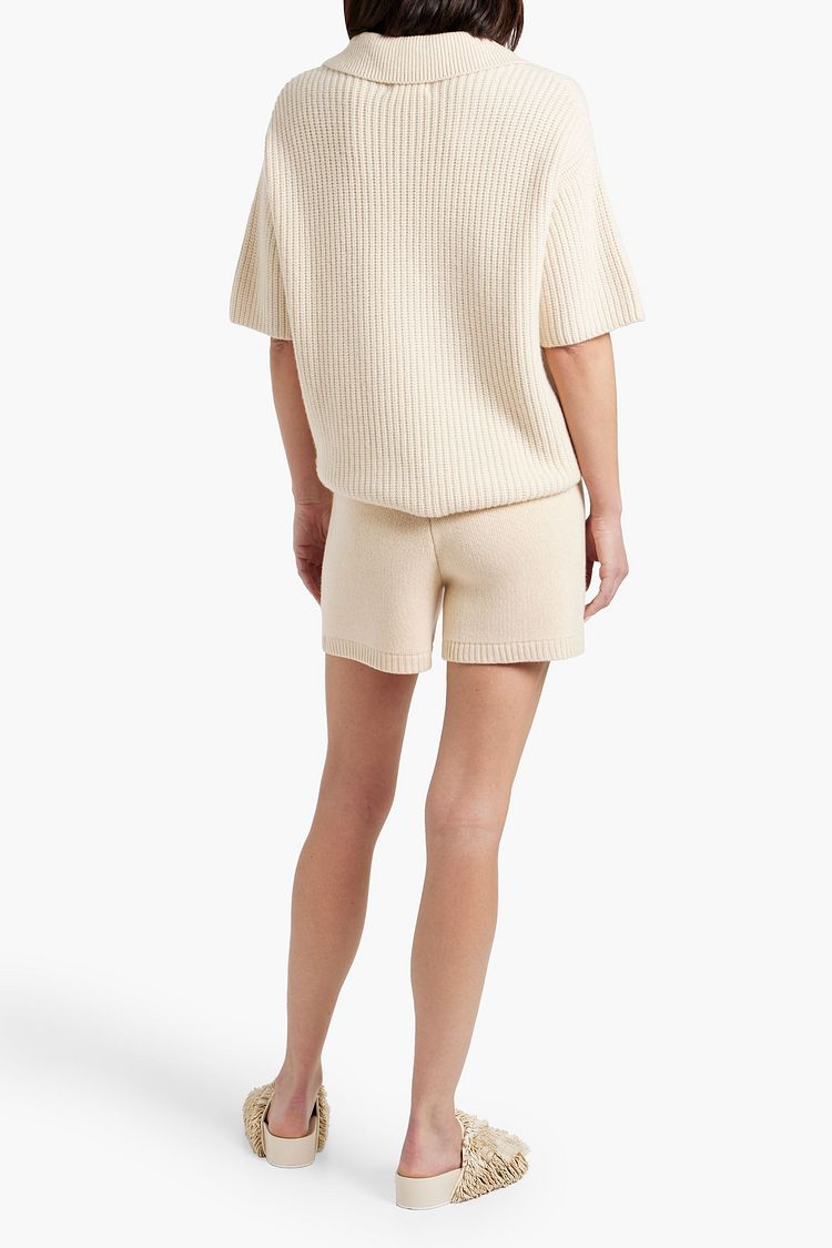 SAMPLE-Kase Shorts - White Knit