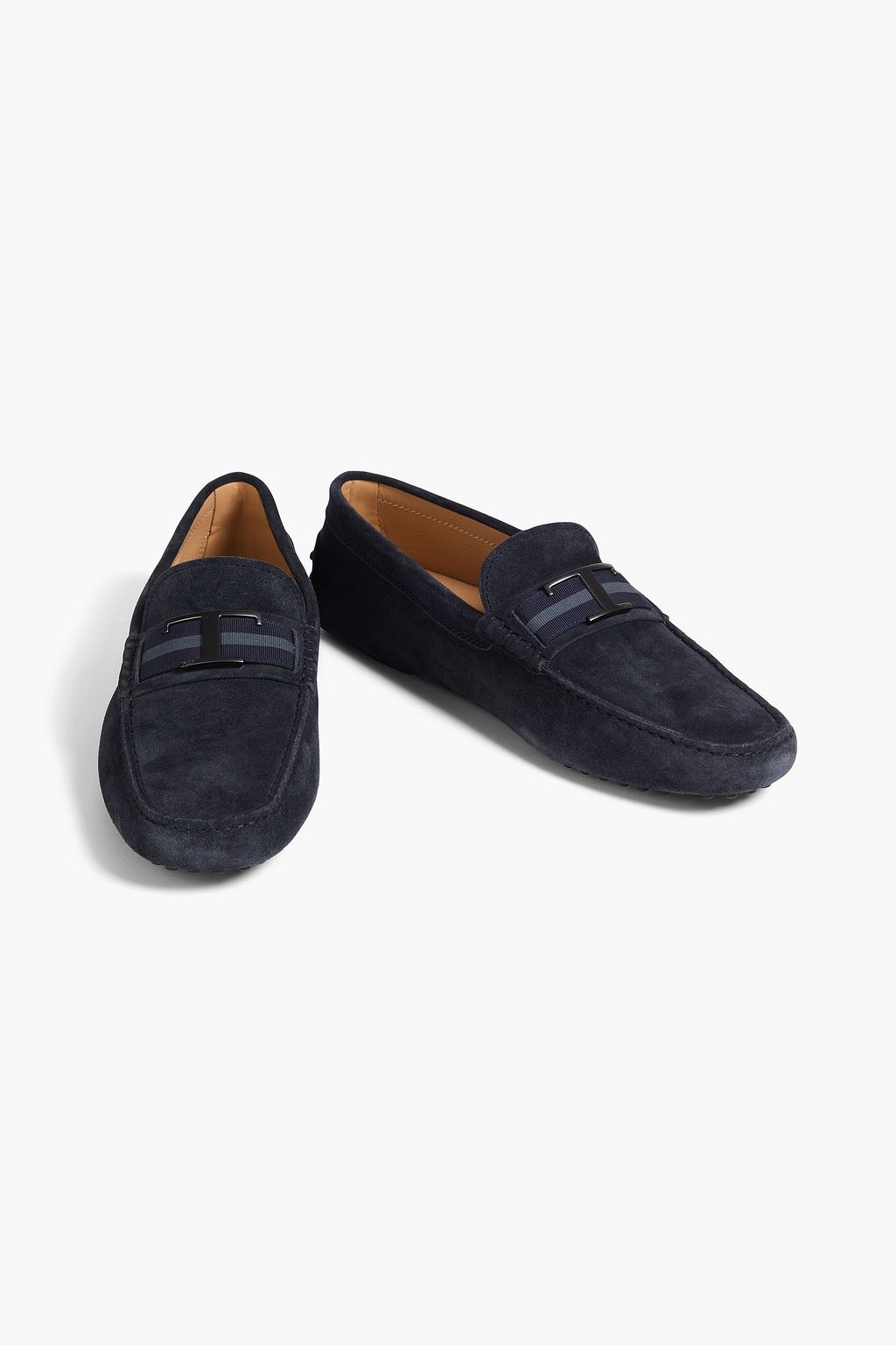 TOD'S T Timeless suede driving shoes