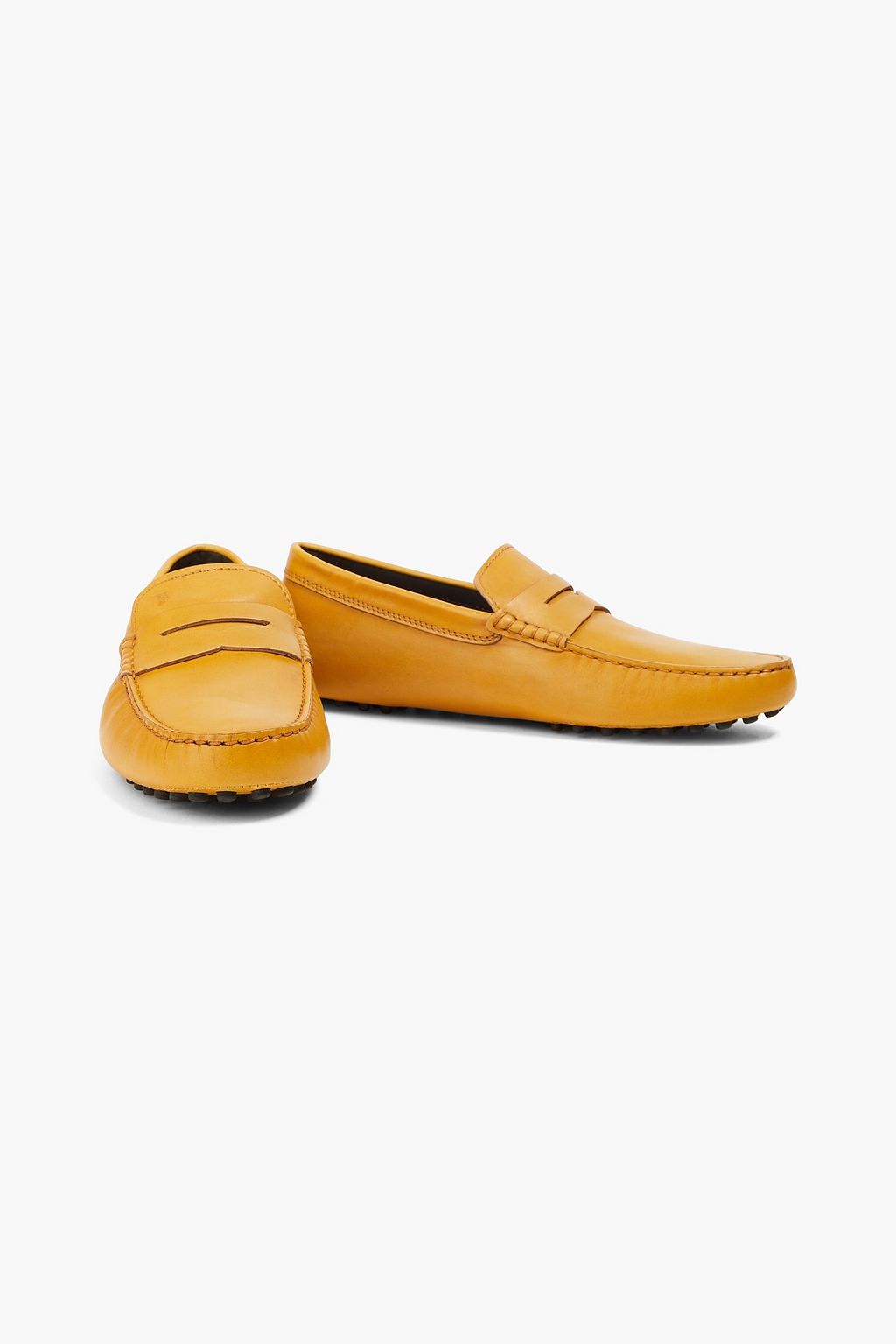 TOD'S حذاء قيادة مصنوع من الجلد
