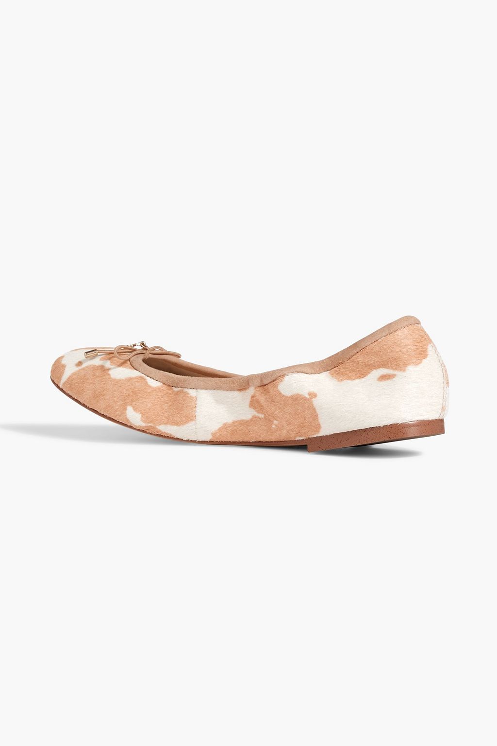 SAM EDELMAN Felicia printed calf hair ballet flats