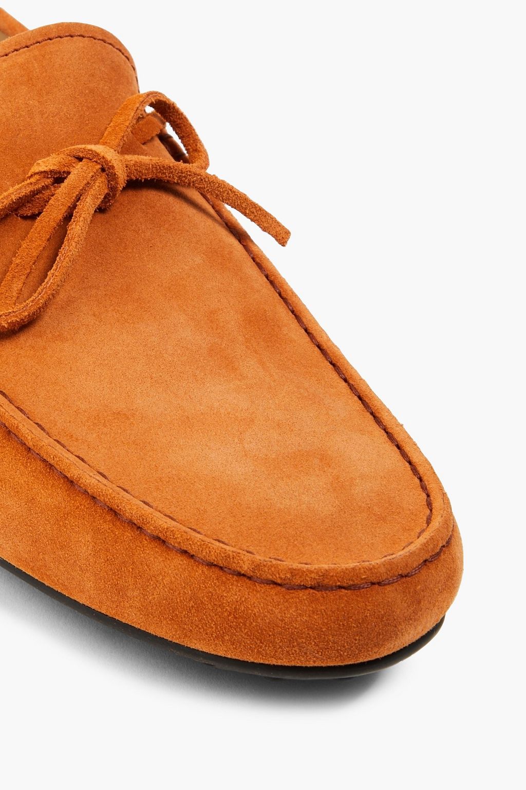 TOD'S حذاء قيادة من الجلد السويدي