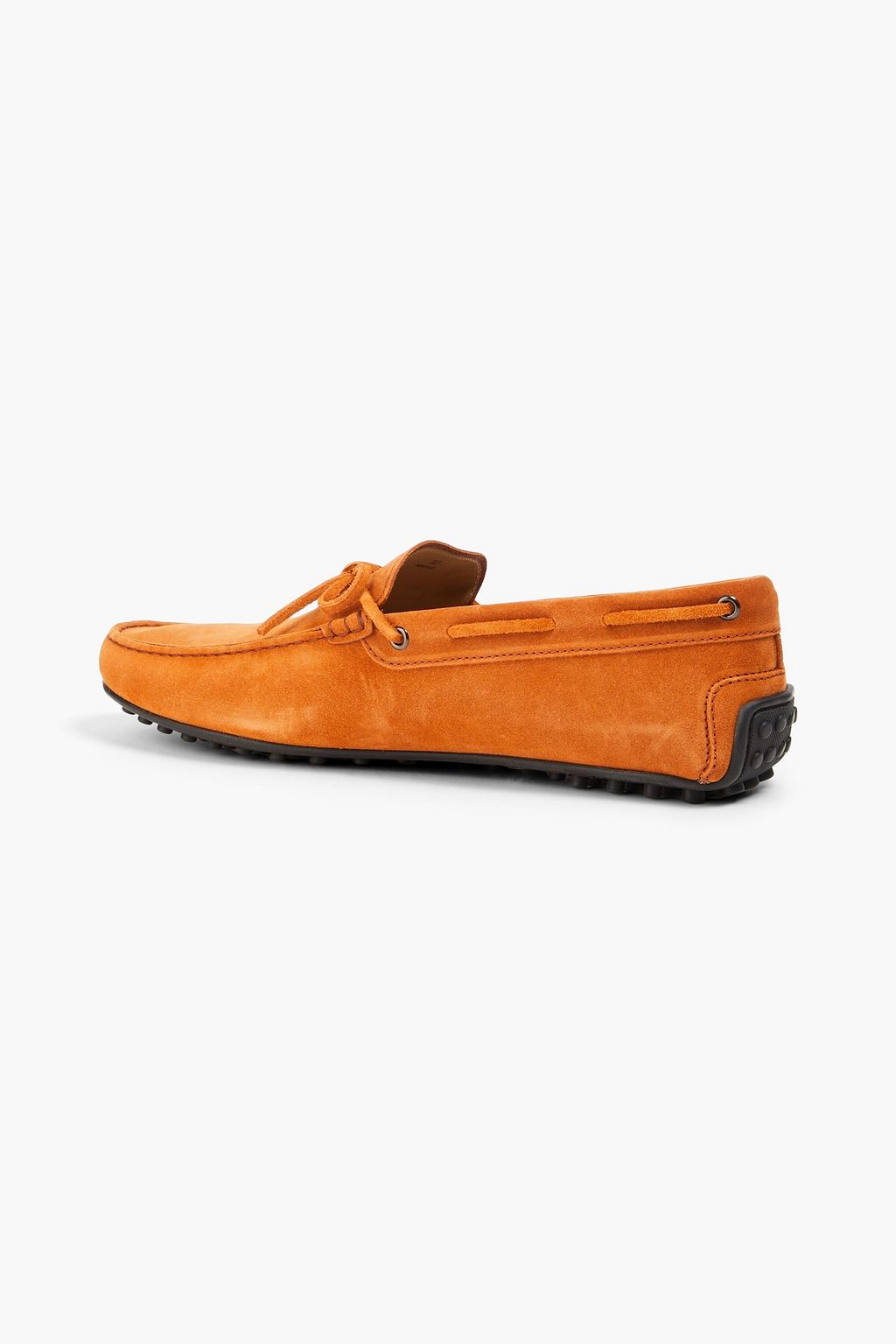 TOD'S حذاء قيادة من الجلد السويدي
