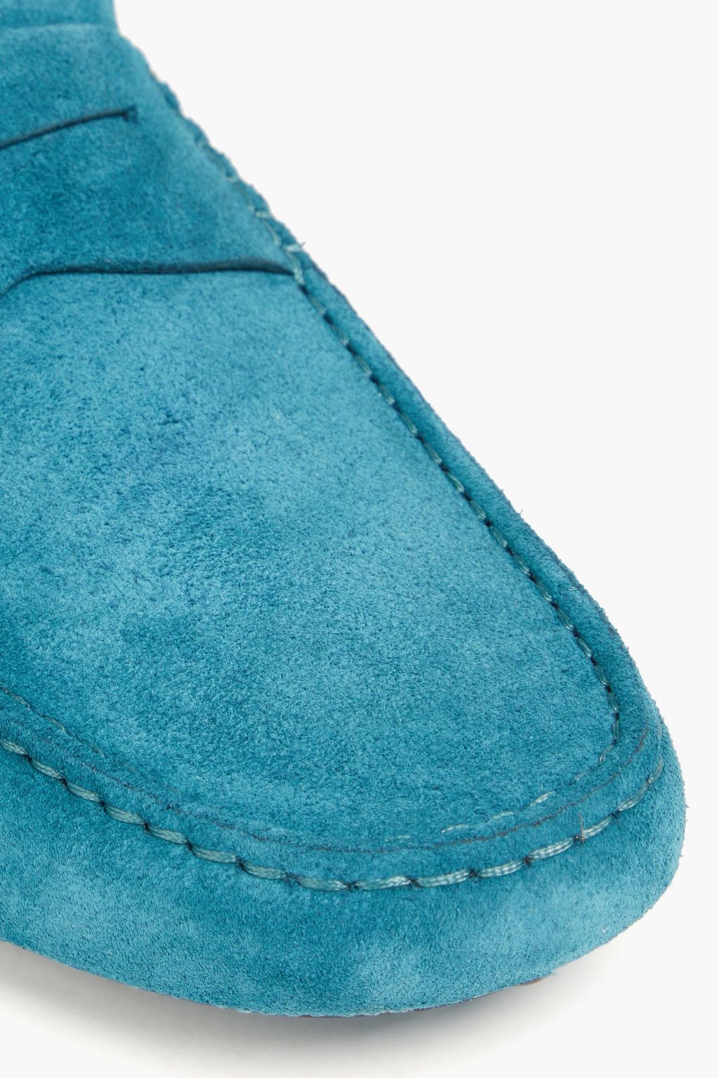 TOD'S حذاء قيادة من الجلد السويدي
