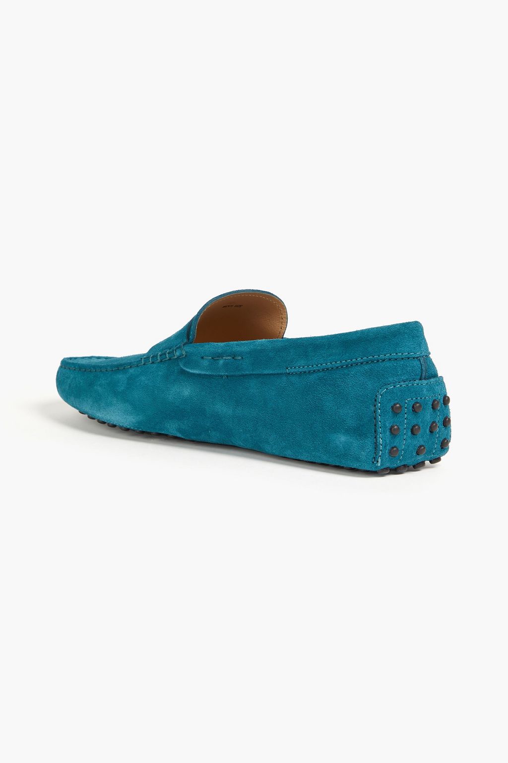 TOD'S حذاء قيادة من الجلد السويدي