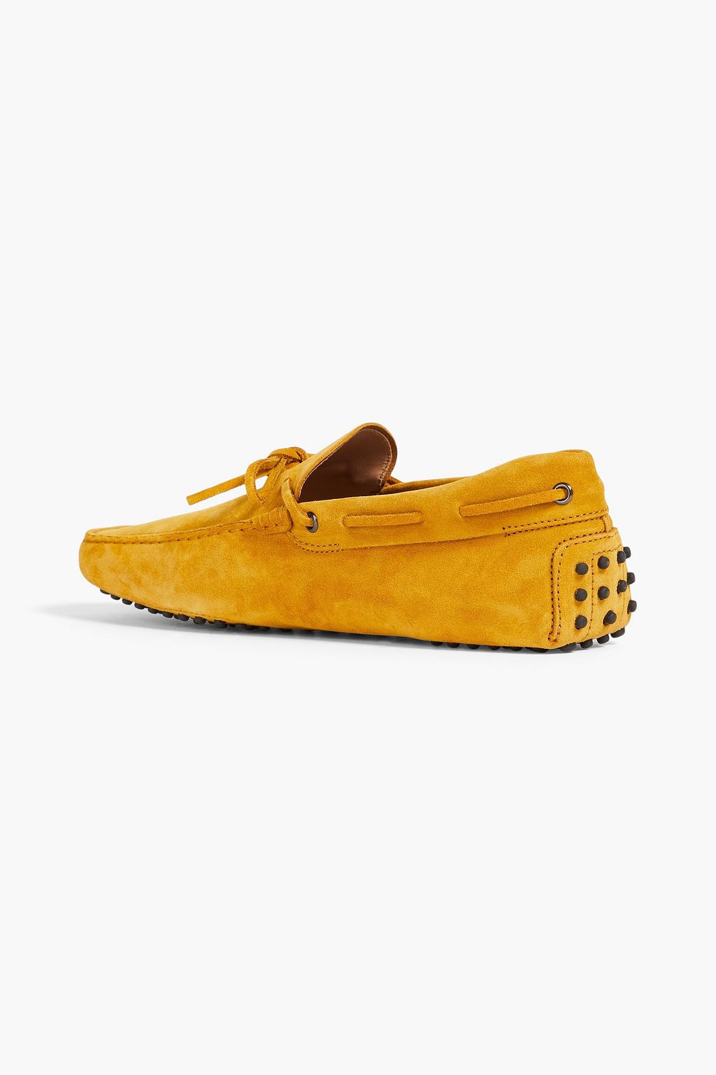 TOD'S حذاء قيادة من الجلد السويدي