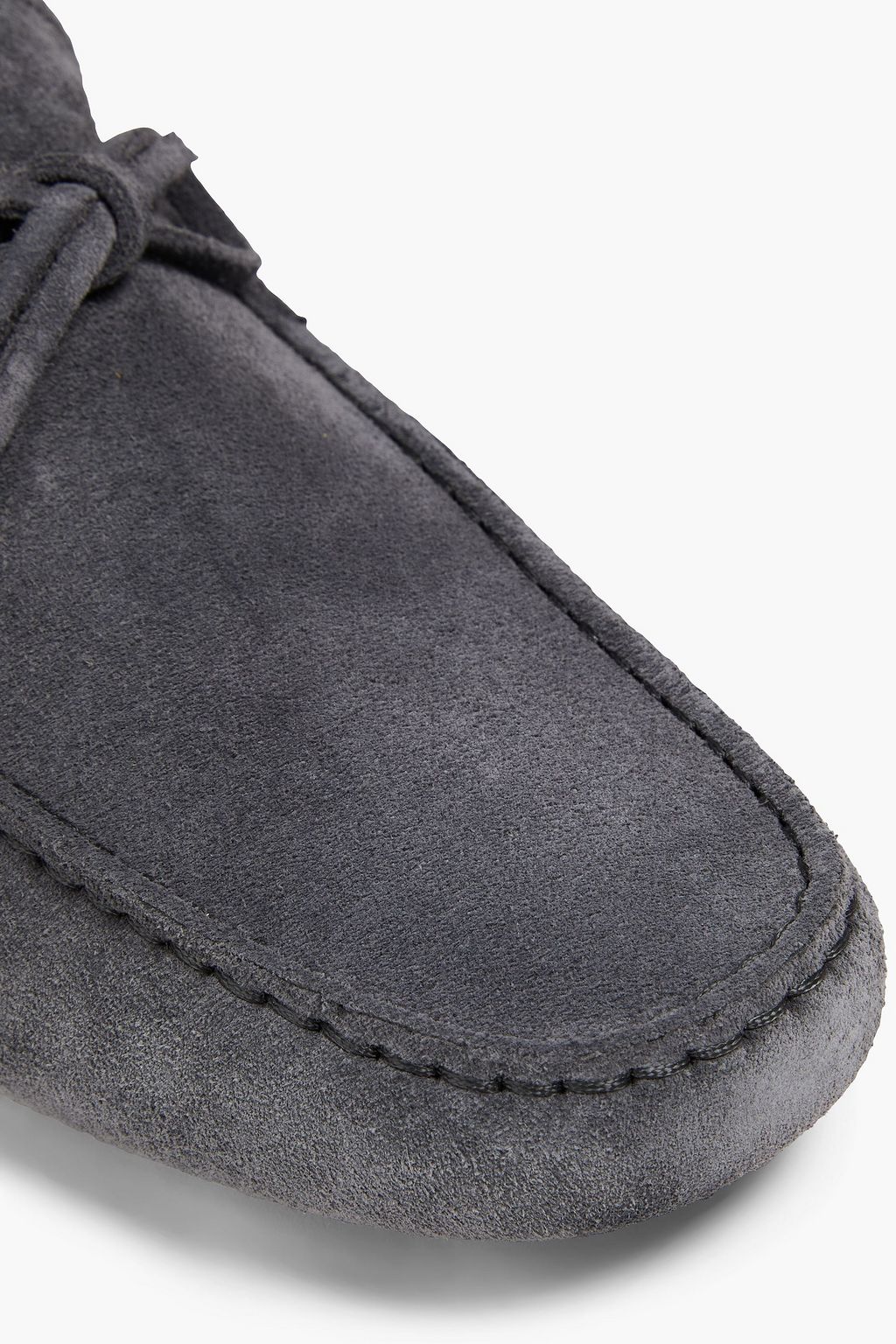 TOD'S حذاء قيادة من الجلد السويدي