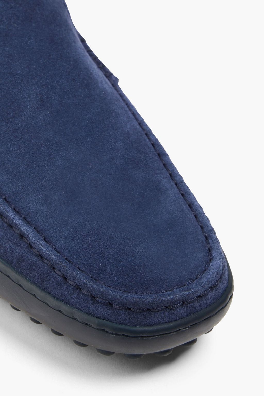 TOD'S حذاء قيادة مصنوع من جلد السويد