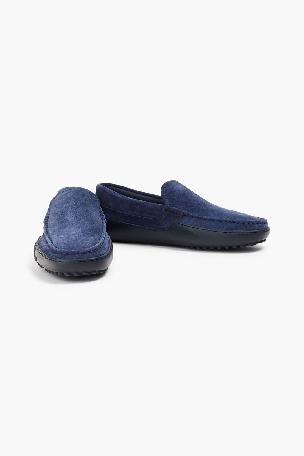 TOD'S حذاء قيادة مصنوع من جلد السويد
