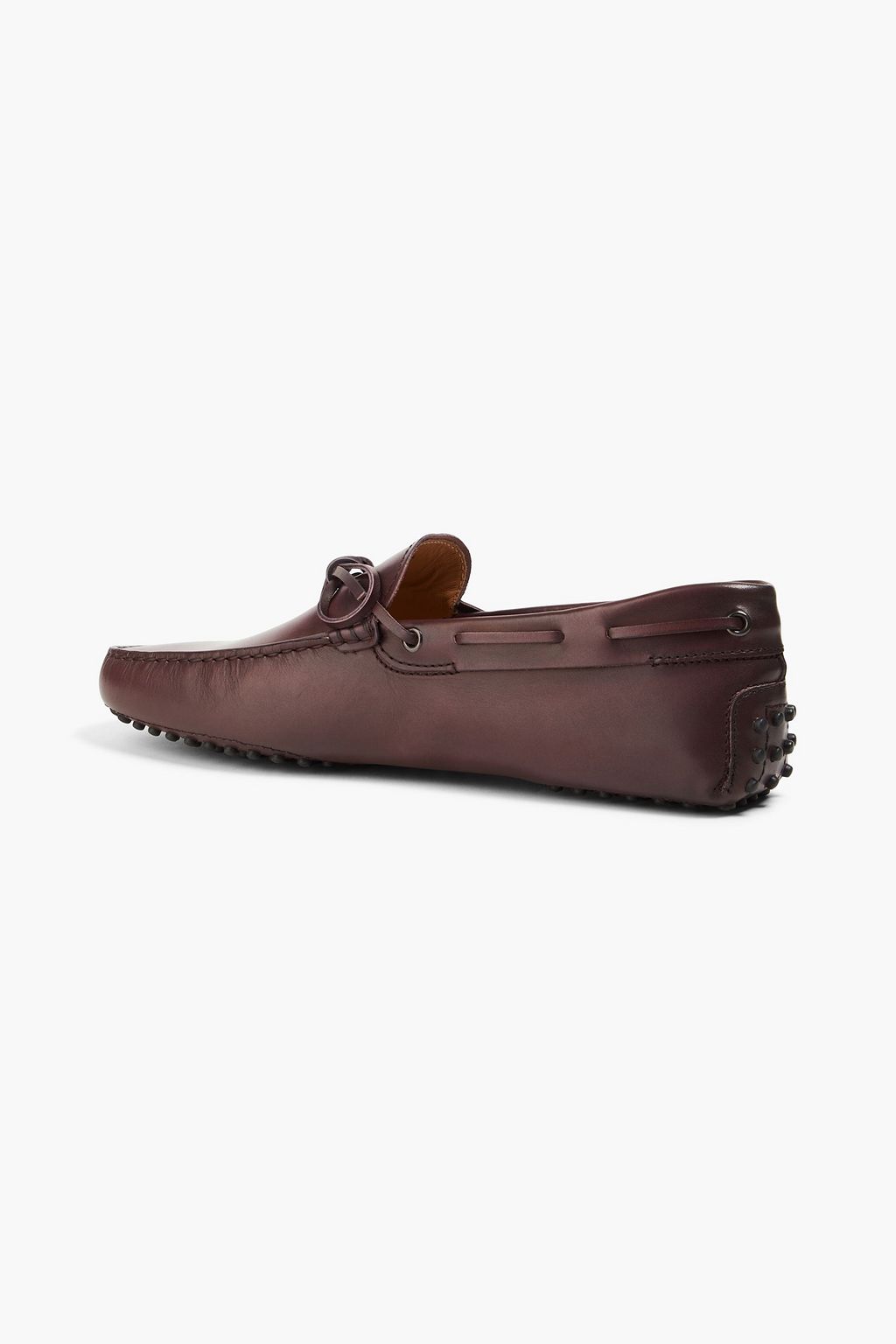 TOD'S حذاء قيادة مصنوع من الجلد