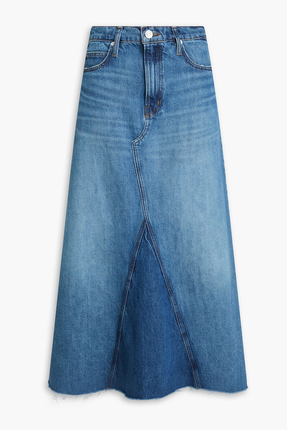 Dorothy denim midi skirt