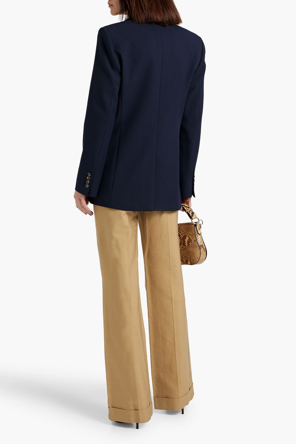 FRAME Everyday twill blazer