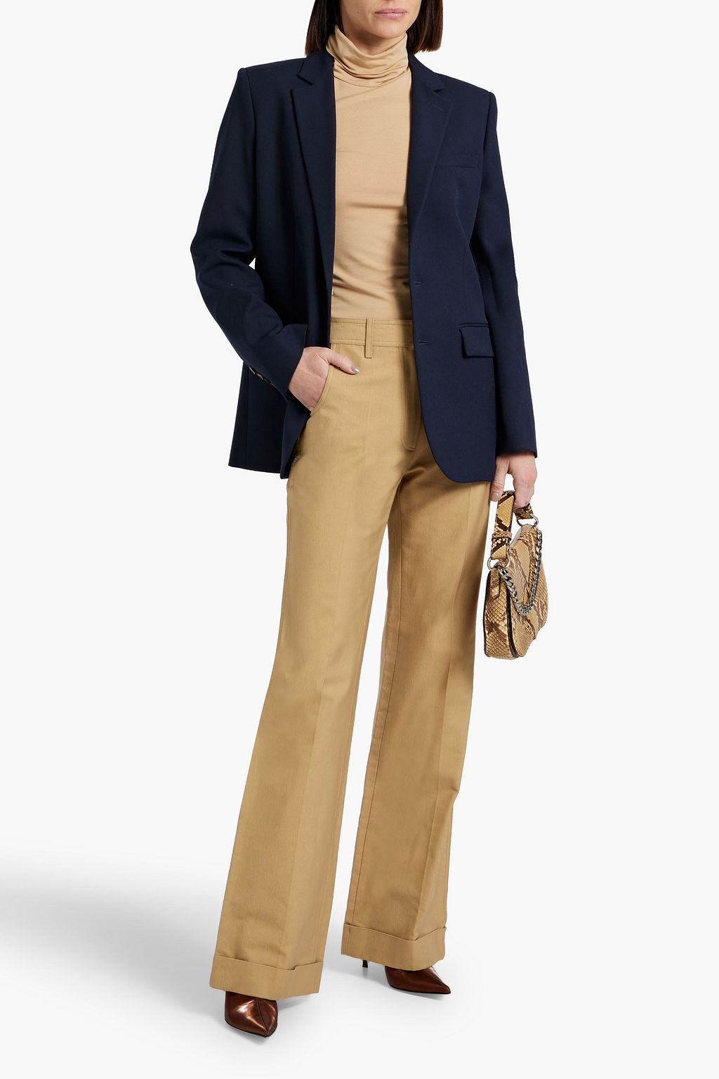 FRAME Everyday twill blazer