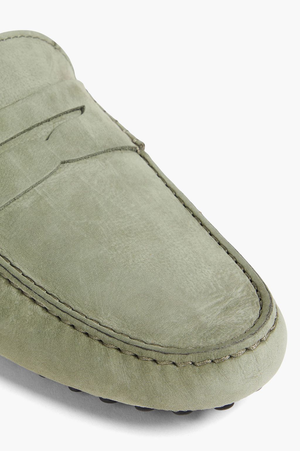 TOD'S Gommino nubuck driving shoes