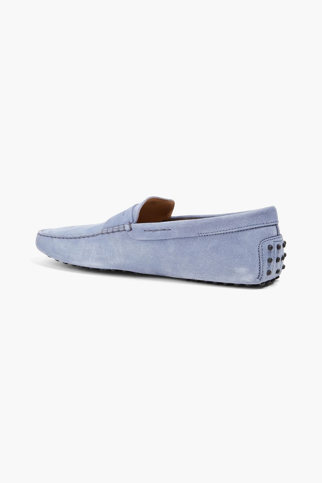 TOD'S حذاء قيادة من الجلد السويدي