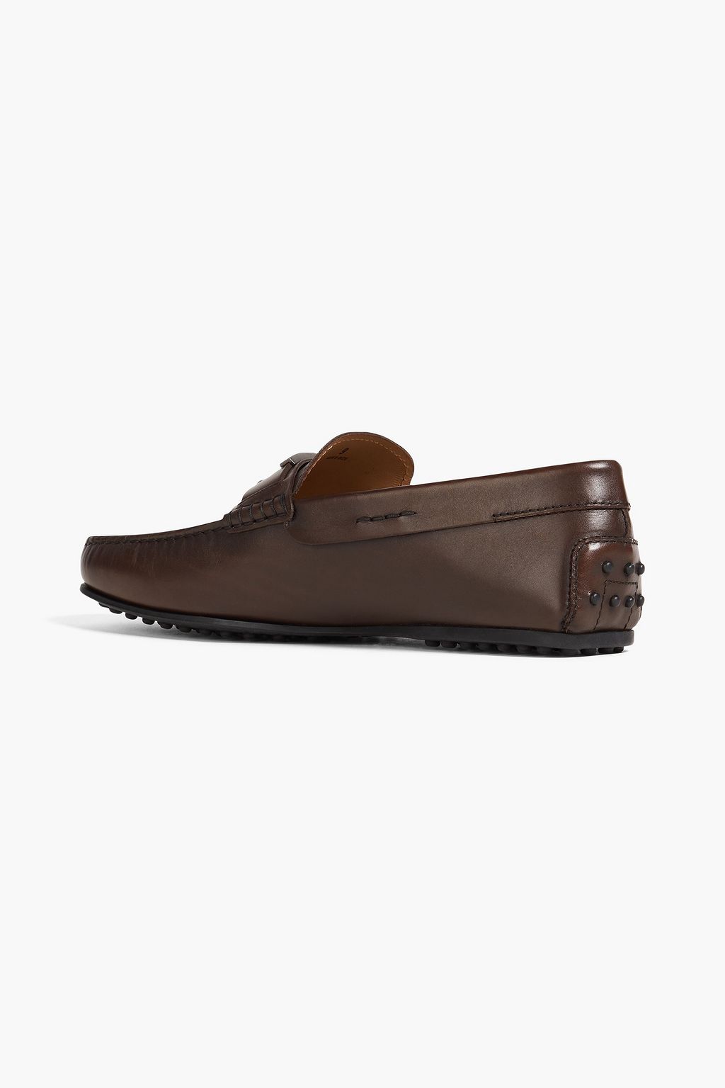 TOD'S حذاء قيادة "تي تايملس" من الجلد