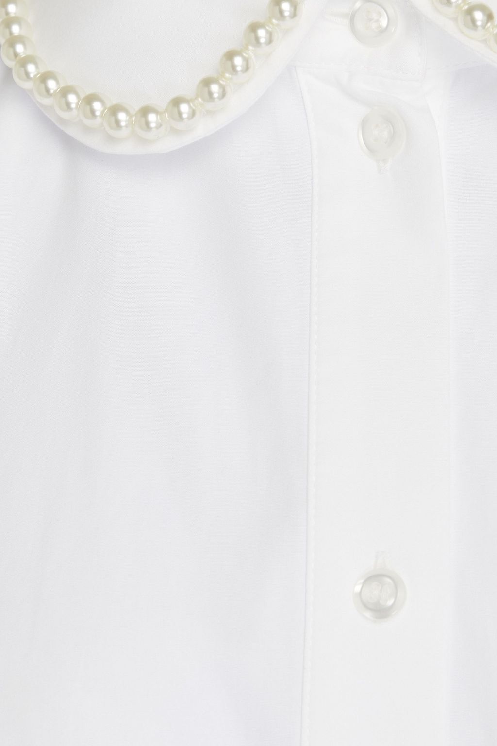 SIMONE ROCHA Ruffled cotton-poplin midi dress | THE OUTNET