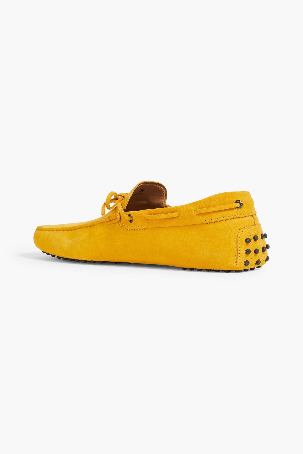 TOD'S حذاء قيادة من الجلد السويدي