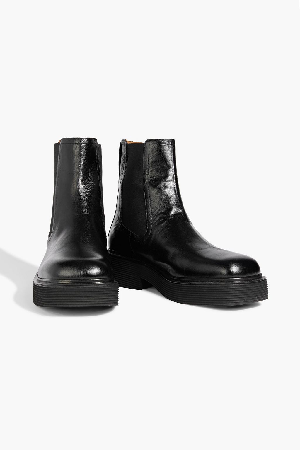 MARNI Leather Chelsea boots