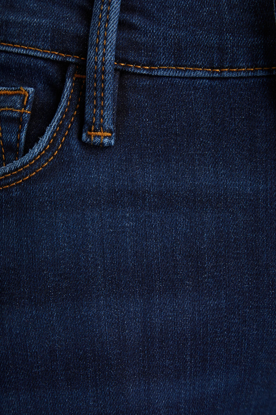 FRAME LE GARCON MID-RISE SLIM-LEG JEANS