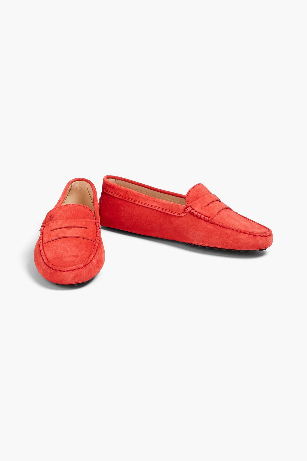 TOD'S Gommino suede loafers