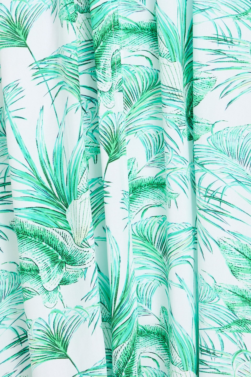 MELISSA ODABASH FARRAH PRINTED VOILE KAFTAN
